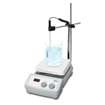 MS7-H550-S LED Magnetic Hotplate Stirrer With 7 Inch Ceramic Plate