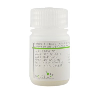 5-Bromo-4-chloro-3-indoxyl-Beta-D-glucuronic acid sodium salt (X-Beta-D-GlcA&middot;Na), 10 g