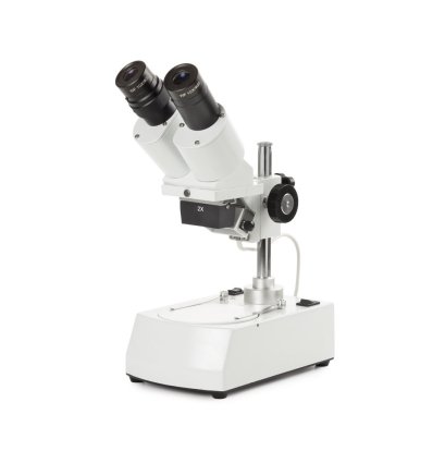50.920 Binocular stereo microscope AP-5, head with 45&deg; inclined tubes, 20x magnification with 10 W incident and transmitted illumination