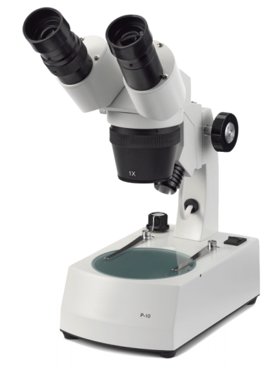60.210 Binocular stereo microscope P-20-LED, head with 45&deg; inclined tubes