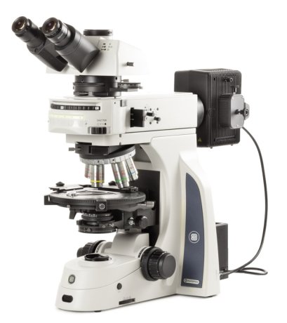 DX.2058-PLPOLi Delphi-X Observer, trinocular microscope with tilting head and SWF 10x/25 mm Ø 30 mm eyepieces