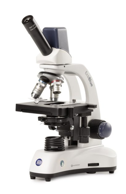 EC.1055 EcoBlue monocular microscope with achromatic