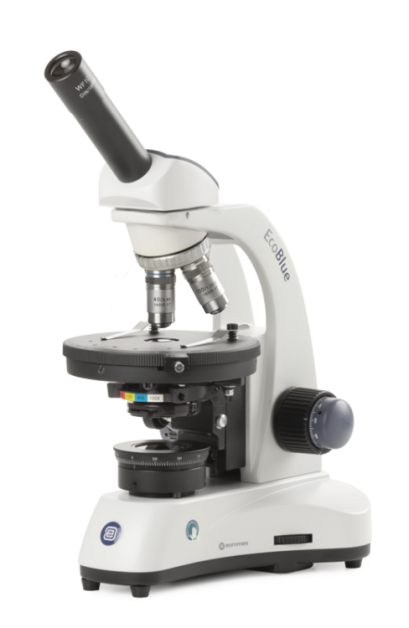 EC.1101-P-DLED EcoBlue monocular microscope for polarization with achromatic semi-plan