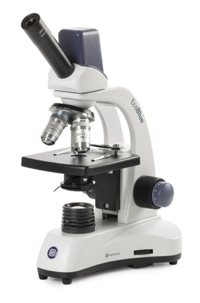 EC.1105 EcoBlue monocular microscope with achromatic