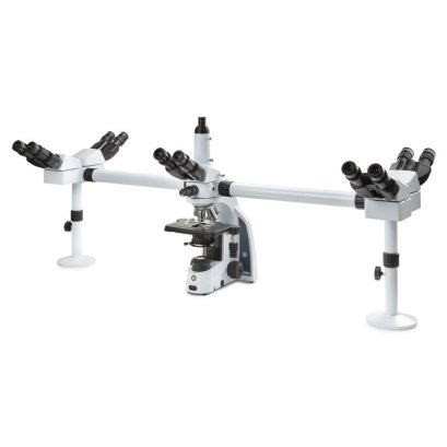 IS.1156-PLi5 iScope trinocular multihead microscope with 4 extra binocular heads, EWF 10x/20 mm eyepieces, plan PLi