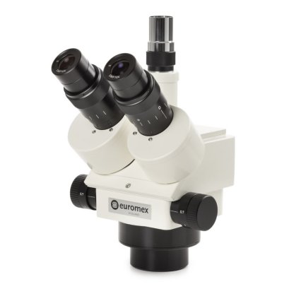 ZE.1657 Trinocular 0.7x to 4.5x Z-series stereo zoom head with fixed 45&deg; inclined tubes with SWF 10x/23 eyepieces