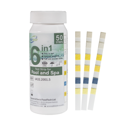 6 in 1 Home Water Test Strip Kit
