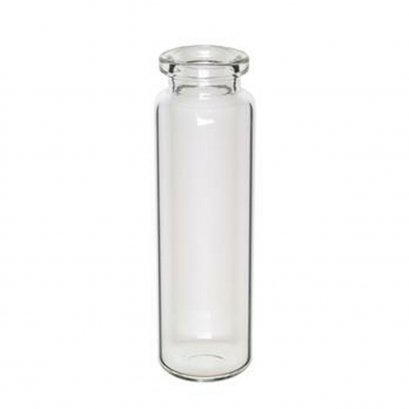 20ml Crimp headspace clear vial, round bottom