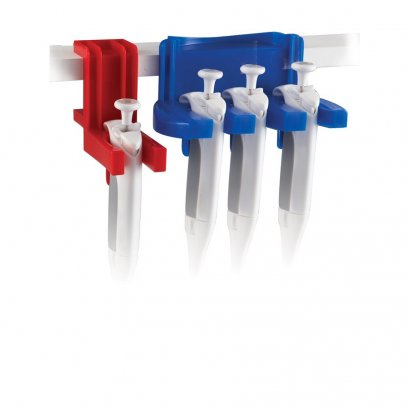 Tri-Clamp-ette® Pipette Holder (holds 3 pipettors), Blue