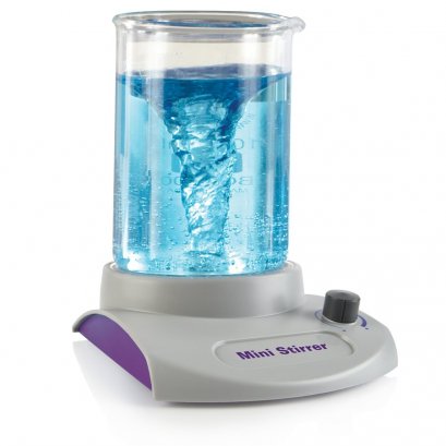 Mini Stirrer 100-240VAC, 50/60Hz Universal, Grey/Purple