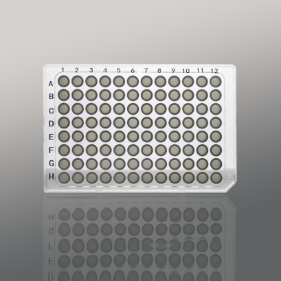 100 μL 96-well PCR plate, Semi-skirted