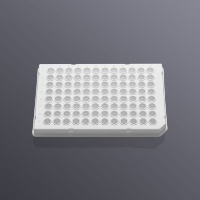 0.1mL 96 well PCR plate, Semi-skirted