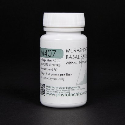 Murashige &amp; Skoog Modified Basal Salt Mixture