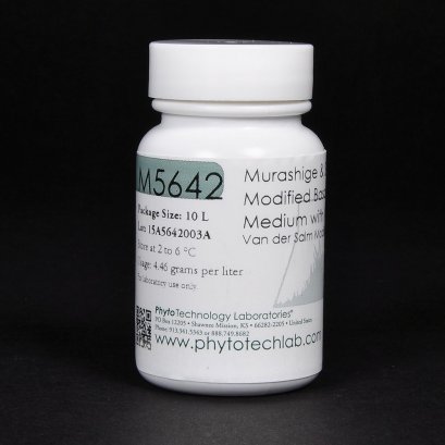 Murashige &amp; Skoog Basal Salt Mixture w/ Vitamins, van der Salm Modification