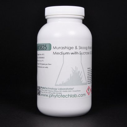 Murashige &amp; Skoog Basal Medium with Vitamins, Sucrose, &amp; Gelzan