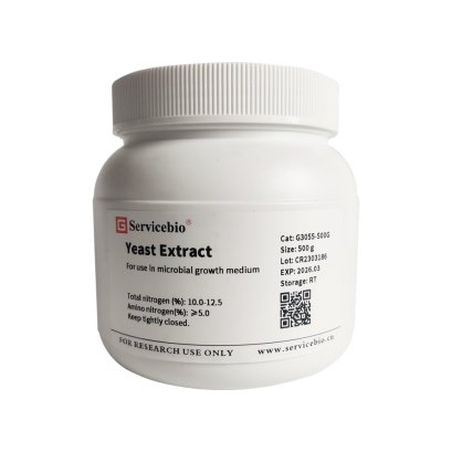 Yeast Extract, 500 g (for Molecular cloning medium)