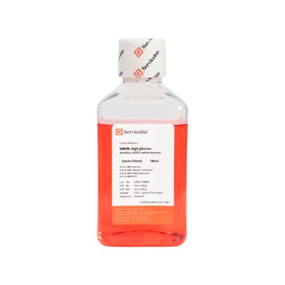 DMEM, high glucose, GlutaPlus, HEPES, sodium pyruvate, 500 mL