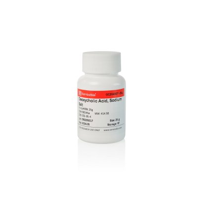 Deoxycholic Acid, Sodium Salt, 25 g (for Surfactant)