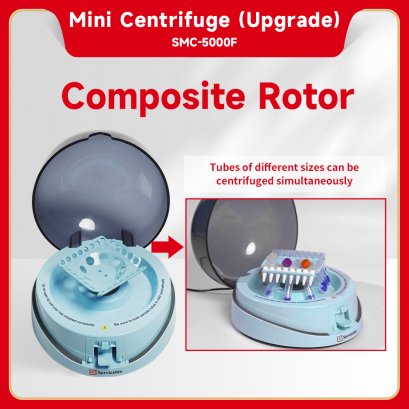 Mini Centrifuge (Upgraded, integrated)