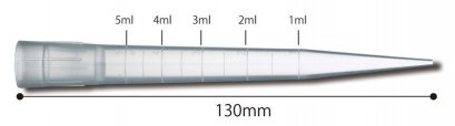 5000 uL pipette tips, Graduated, Natural