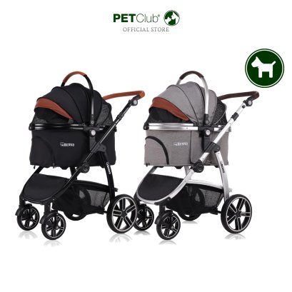 Bernd รุ่น Prime Pet 2 (Isofix) รถเข็นและคาร์ซีทสำหรับสัตว์เลี้ยง