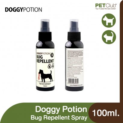 Doggy Potion Bug Repellent Spray - สเปรย์ไล่เห็บและยุง จากสารสกัดธรรมชาติ 100% (100ml.)