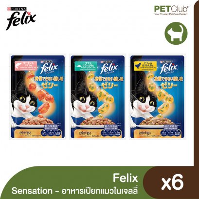 Felix Sensation in Jelly 85g.x6pouches