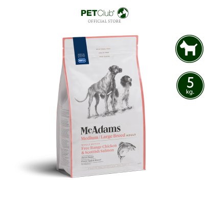 McAdams Medium/Large Breed Chicken & Salmon 5กก.