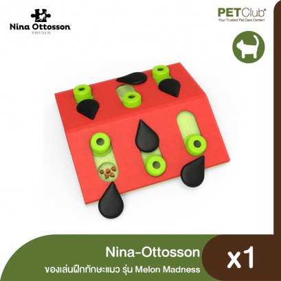 Nina-Ottosson Cat Interactive Toy - Melon Madness