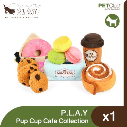 PLAY - Pup Cup Cafe Collection Dog Plush Toys