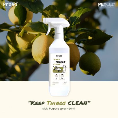 PROAD - Keep THINGS Clean - สเปรย์ทำความสะอาดอเนกประสงค์ 450ml.