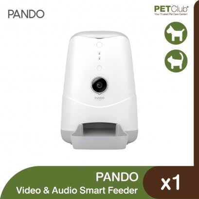 [Pre-Order] PANDO Pet Video Audio Cats &amp; Dogs Smart Feeder