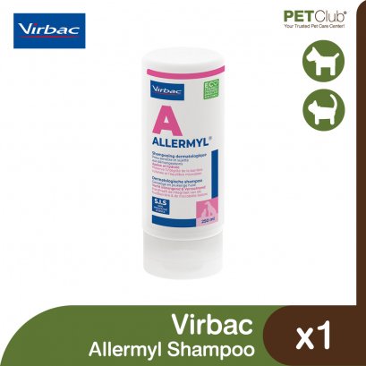 Virbac Allermyl Shampoo Sensitive &amp; Itchy Skin 250ml.