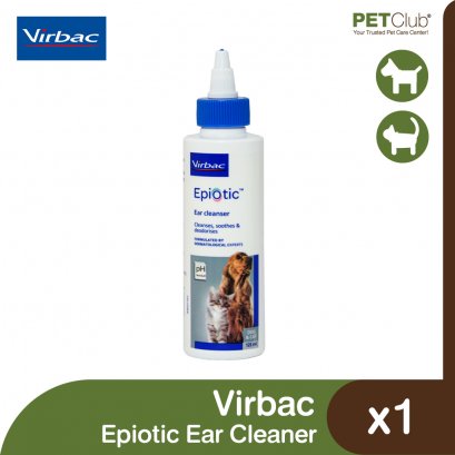 Virbac Epiotic® Ear Cleanser - ผลิตภัณฑ์ทำความสะอาดช่องหูสัตว์เลี้ยงสูตรไมเซลลาร์