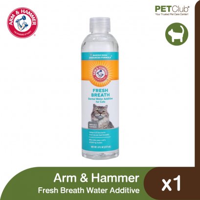 Arm &amp; Hammer Dental Water Additive for Cats - น้ำยาผสมน้ำสำหรับแมว 237มล.