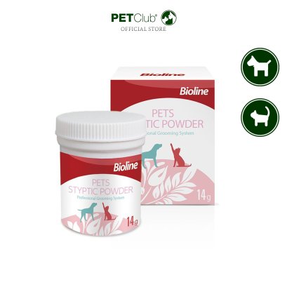 Bioline Styptic Powder For Pets - ผงห้ามเลือดสัตว์เลี้ยง 14g.
