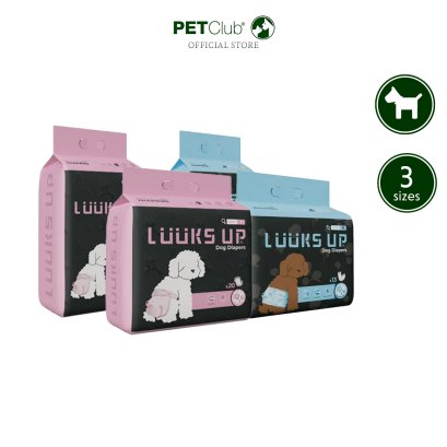 Luuks-Up premium dog diapers for male and female dogs