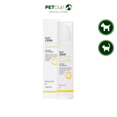 Pet’O CERA C-Essence Serum เซรั่มวิตามินซี ช่วยฟื้นบำรุงผิว และให้ความชุ่มชื้นแก่ผิวสัตว์เลี้ยง 50g.