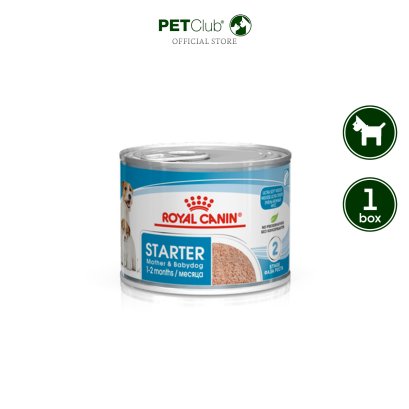 Royal Canin Starter Mousse - อาหารเปียกสูตรแม่และลูกสุนัข