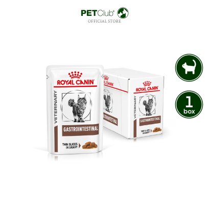 Royal Canin Vet Cat Gastrointestinal - อาหารเปียกแมวสูตรดูแลกะเพราะปัสสาวะ