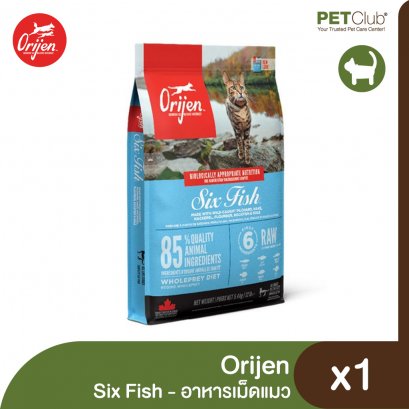 Orijen Six Fish Cat - อาหารแมวโต สูตรซิกส์ ฟิช