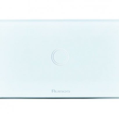 Rumos touch switch 1 gang 2 way Royal white with remote function