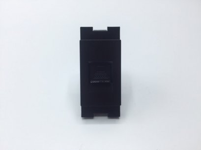 LAN data socket black