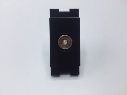 TV data socket black