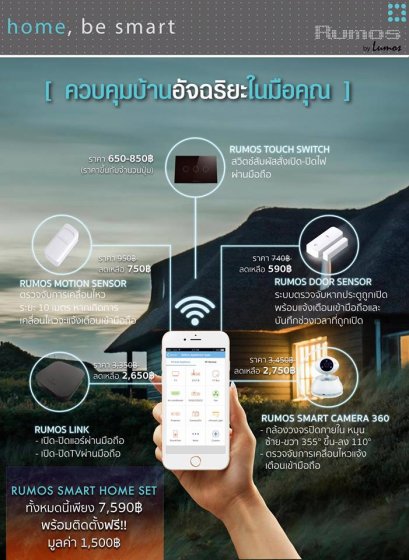 RUMOS SMART HOME SET