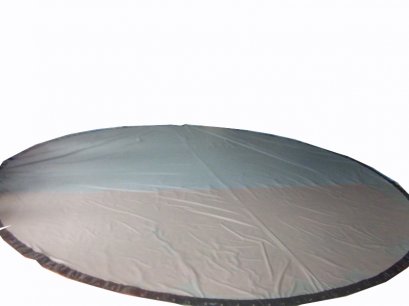 เนื้อจอฉายหลัง กลม ขนาด เส้นผ่าศุนย์กลาง 530 cm ขอบดำ 7.5 cm