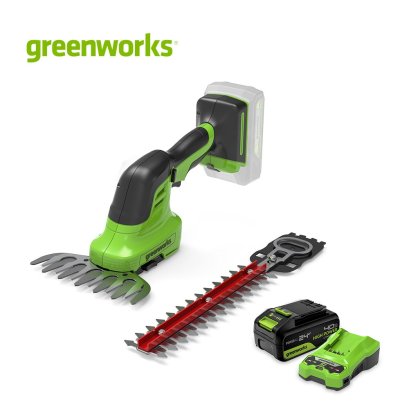 Greenworks  Powerall 24V Shrub Shear 2-in1 Including Battery(4AH) and Charger