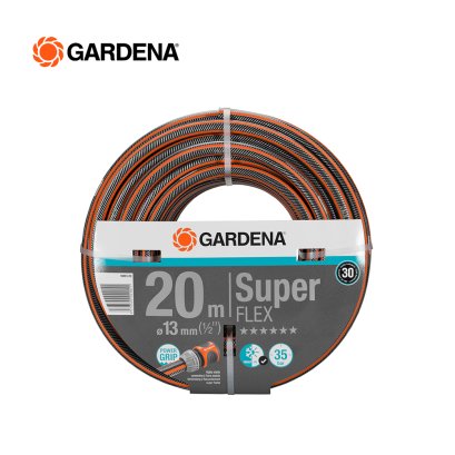 Gardena สายยางยืดหยุ่นสูง ขนาด 12&times;12 (1/2&Prime;), 20 ม. (18093-20)