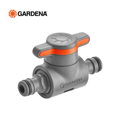 Gardena ข้อต่อสายยางพร้อมวาล์ว (18266-20)