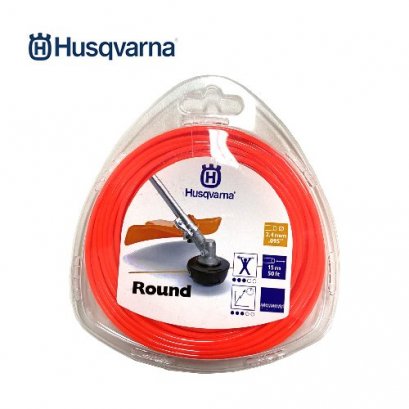 Husqvarna เอ็นรีฟิลT25 สีส้ม(ยาว15 ม.) ขนาด 2.4 มม.